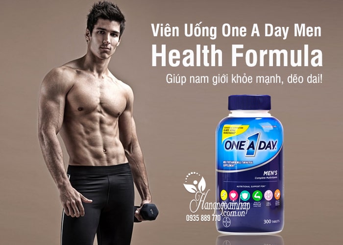 Viên Uống One A Day Men Health Formula 300 Viên Của Mỹ 5