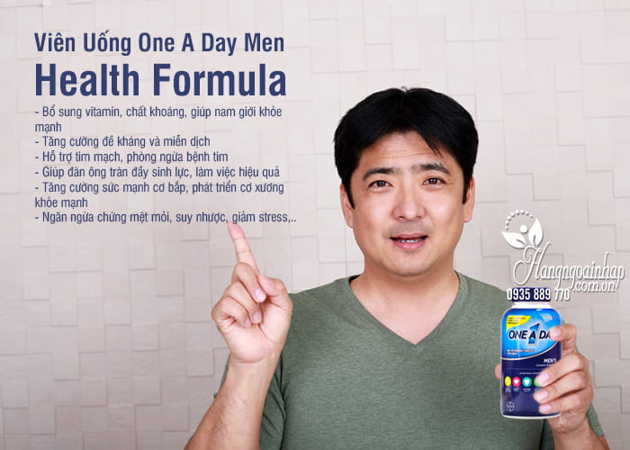 Viên Uống One A Day Men Health Formula 300 Viên Của Mỹ 9