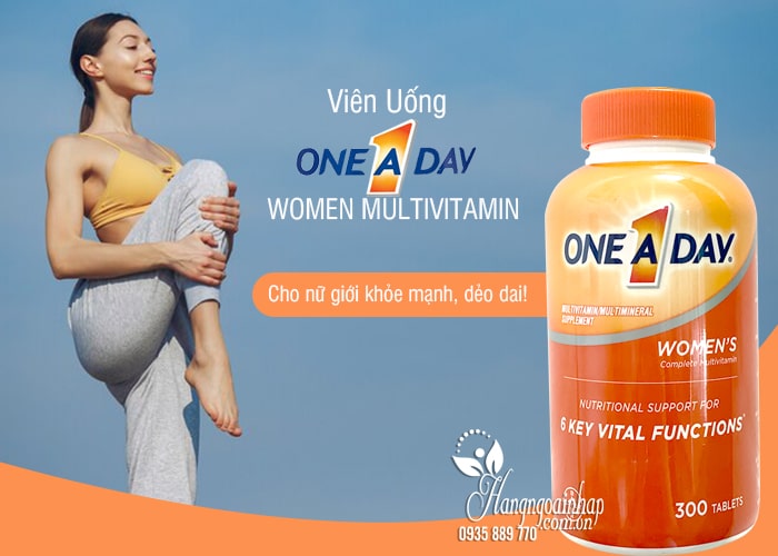 Viên Uống One A Day Women Multivitamin 300 Viên Của Mỹ 12