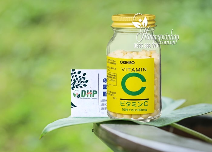 Viên uống Vitamin C 1000mg Orihiro của Nhật, hộp 300 viên 2