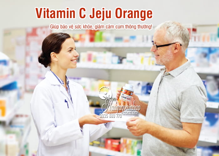 Viên Vitamin C Jeju Orange 500g 277 viên của Hàn Quốc 9