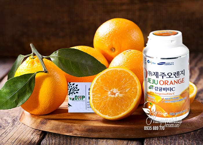 Viên Vitamin C Jeju Orange 500g 277 viên của Hàn Quốc 1
