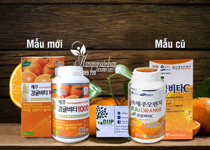 Viên Vitamin C Jeju Orange 500g 277 viên của Hàn Quốc 1