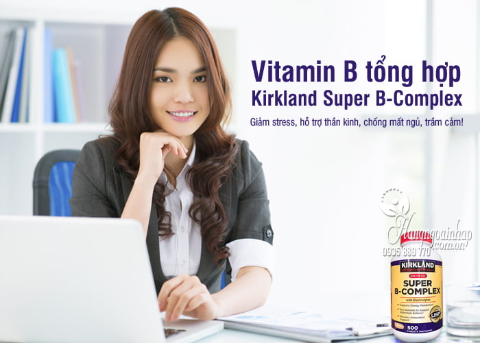 Vitamin B tổng hợp Kirkland Super B-Complex 500 viên của Mỹ 8
