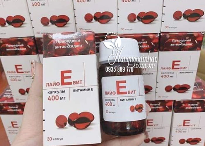 Vitamin E Zentiva 400 của Nga - Vitamin E đỏ chống lão hóa 1