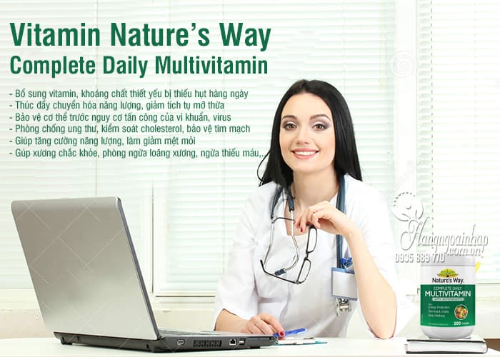 Vitamin Nature’s Way Complete Daily Multivitamin Úc 200v 3