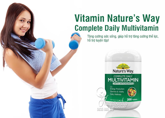 Vitamin Nature’s Way Complete Daily Multivitamin Úc 200v 1