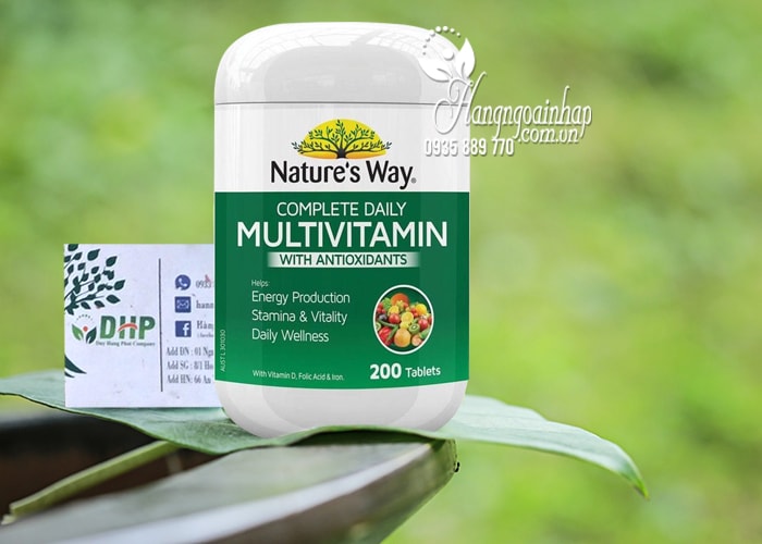 Vitamin Nature’s Way Complete Daily Multivitamin Úc 200v 8