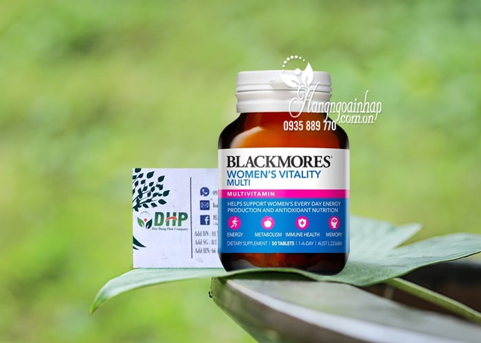 Vitamin tổng hợp cho phụ nữ Blackmores Women’s Vitality Multi 6