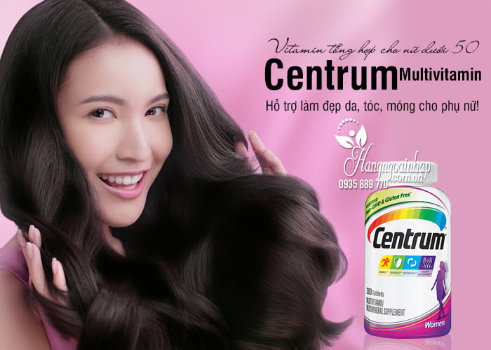 Vitamin tổng hợp Centrum cho nữ dưới 50 Multivitamin 200 viên 5