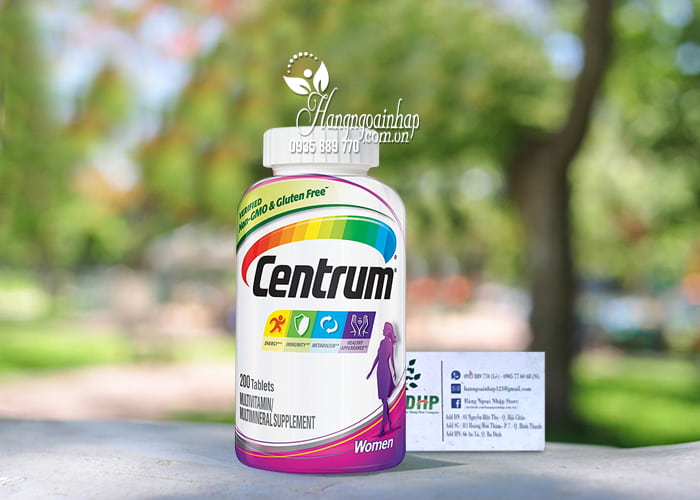 Vitamin tổng hợp Centrum cho nữ dưới 50 Multivitamin 200 viên 9