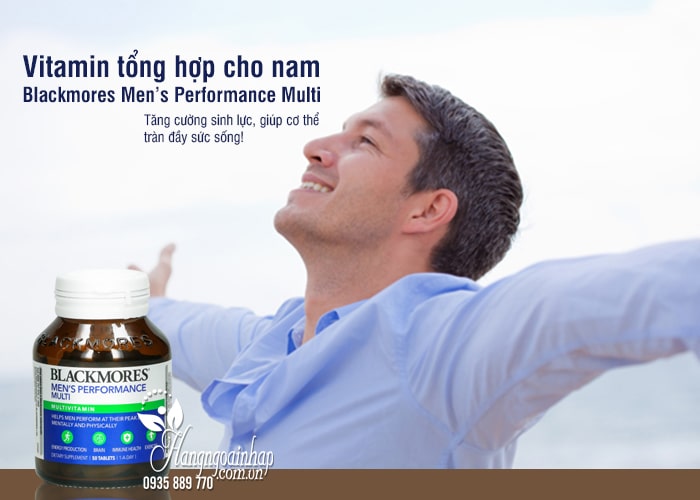 Vitamin tổng hợp cho nam Blackmores Men’s Performance Multi 1