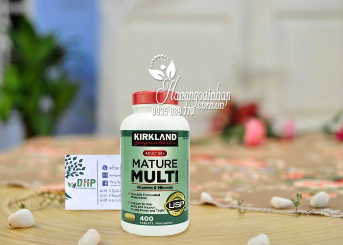 Vitamin tổng hợp Kirkland Mature Multi Adult 50+ của Mỹ 7