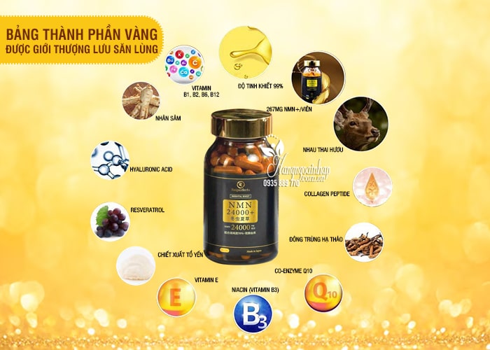 NMN 24000+ Tochukasou của Nhật Bản hộp 90 viên 4