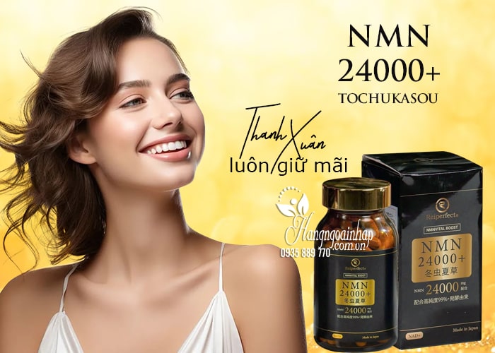 NMN 24000+ Tochukasou của Nhật Bản hộp 90 viên 1