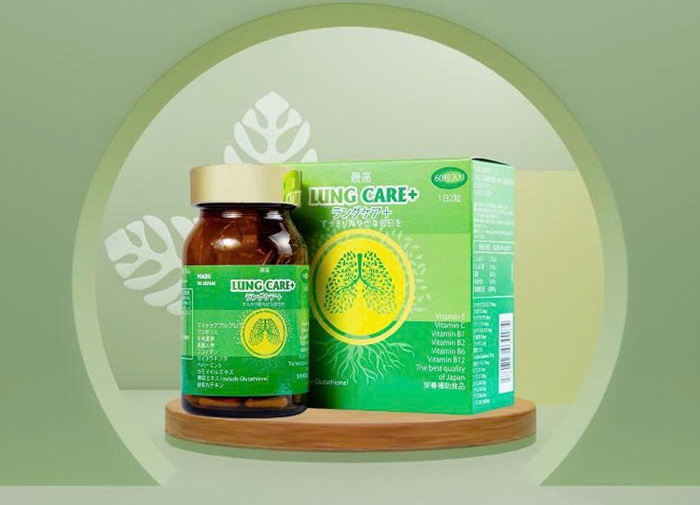 Bổ phổi Lung Care+ Jpanwell của Nhật Bản