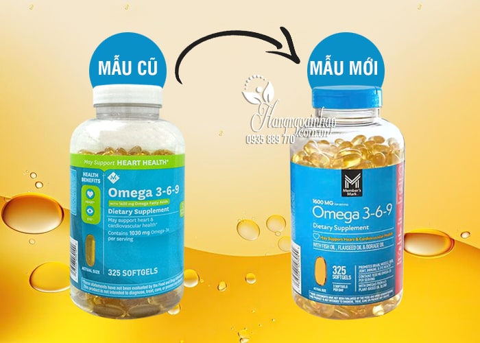Viên Uống Bổ Sung Dầu Cá Omega 3 6 9 Supports Heart Health 1