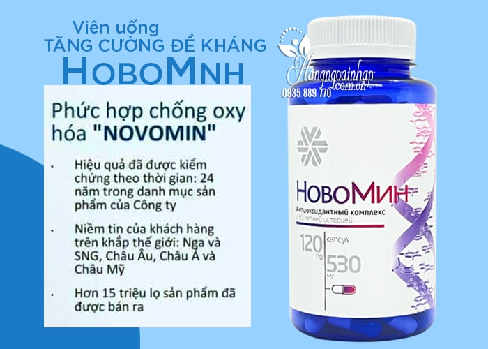 Viên uống HoboMNH 120 viên của Nga tăng cường đề kháng 5