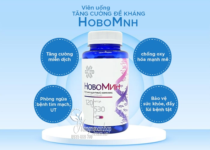 Viên uống HoboMNH 120 viên của Nga tăng cường đề kháng 8