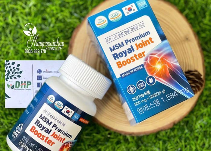 Bổ khớp MSM Premium Royal Joint Booster của Hàn Quốc 1