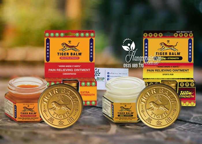 Cao xoa bóp con hổ Tiger Balm Red Extra Strength 18g  1