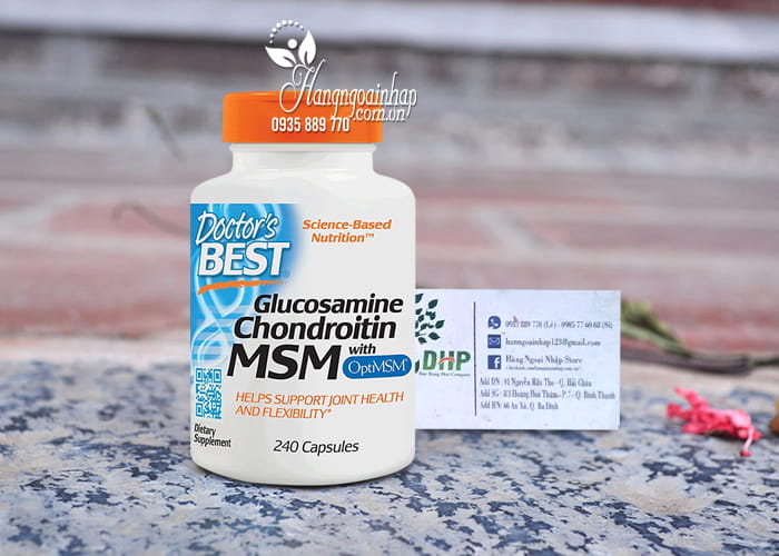 Doctors Best Glucosamine Chondroitin MSM 240 Viên Của Mỹ 9