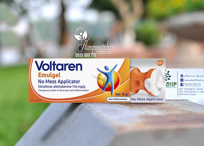 Gel bôi giảm đau xương khớp Voltaren Emulgel 75g Thụy Sĩ 1