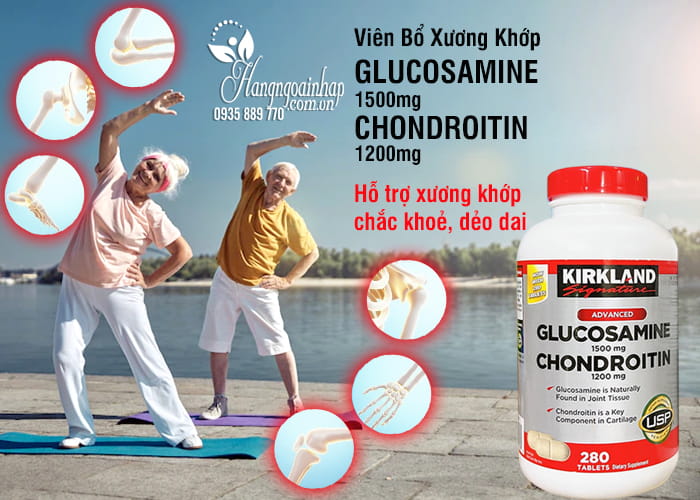 Glucosamine 1500 Chondroitin 1200 Kirkland 280 viên 7