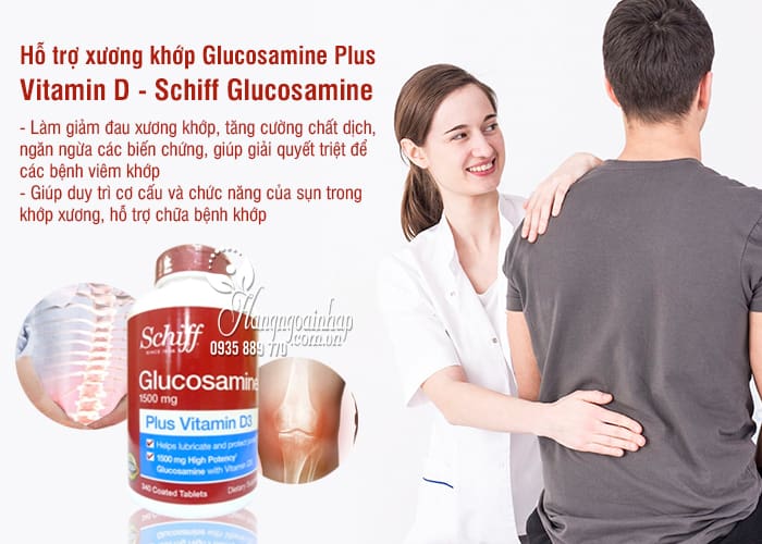 Glucosamine Plus Vitamin D - Schiff Glucosamine 340 Viên 6