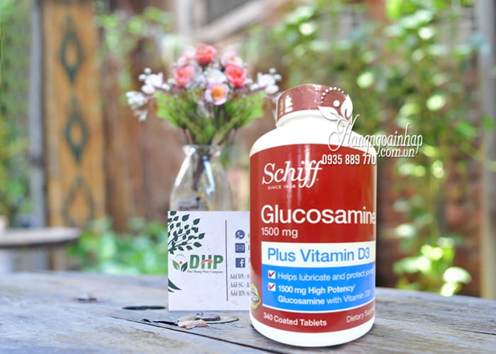 Glucosamine Plus Vitamin D - Schiff Glucosamine 340 Viên