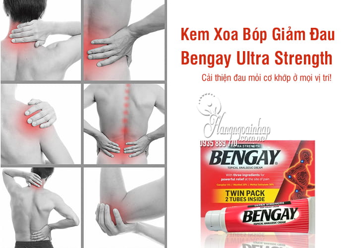 Kem Xoa Bóp Giảm Đau Bengay Ultra Strength 113g Của Mỹ 6