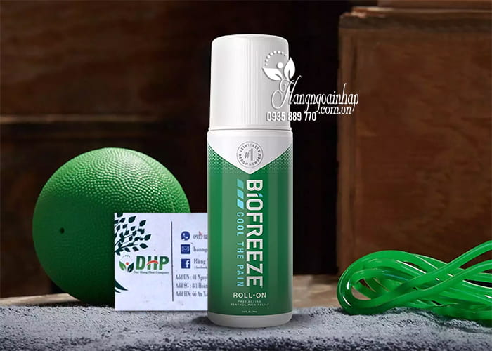 Lăn lạnh xoa bóp giảm đau nhức Biofreeze Cool The Pain 74ml 9