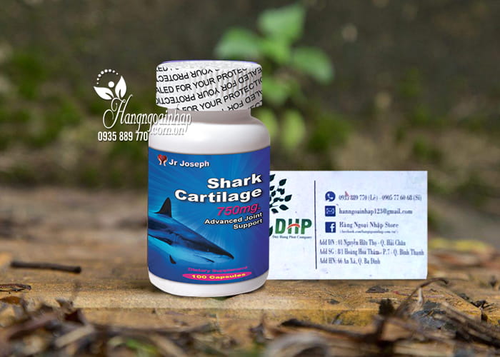 Sụn vi cá mập Shark Cartilage 750mg Healthy Beauty 100 viên 9