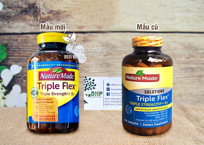 Thuốc Bổ Khớp Triple Flex Của Nature Made mẫu mới 200 viên 1