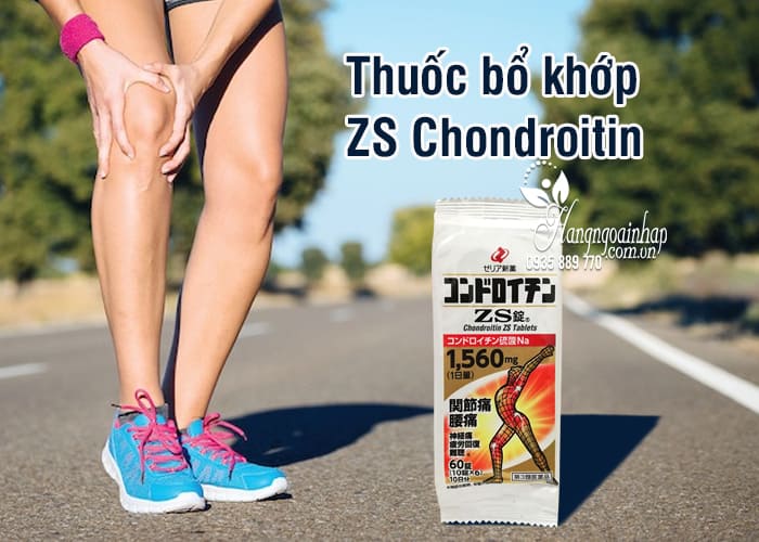 Thuốc bổ khớp ZS Chondroitin 1560mg gói 60 viên Nhật Bản 5