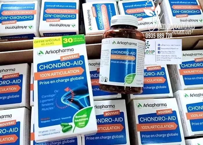 Thuốc bổ xương khớp Arkopharma Chondro-Aid Pháp, giá tốt 9