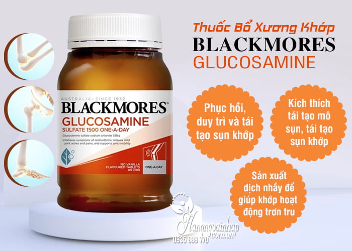 Thuốc Bổ Xương Khớp Blackmores Glucosamine 1500mg Của Úc 88