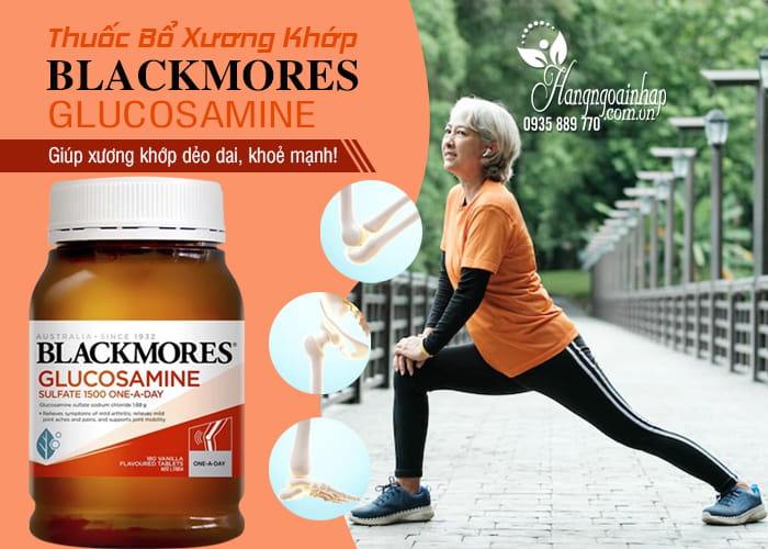 Thuốc Bổ Xương Khớp Blackmores Glucosamine 1500mg Của Úc 55