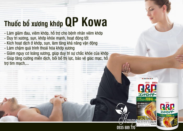 Thuốc bổ xương khớp QP Kowa của Nhật Bản hộp 160, 250 viên 5