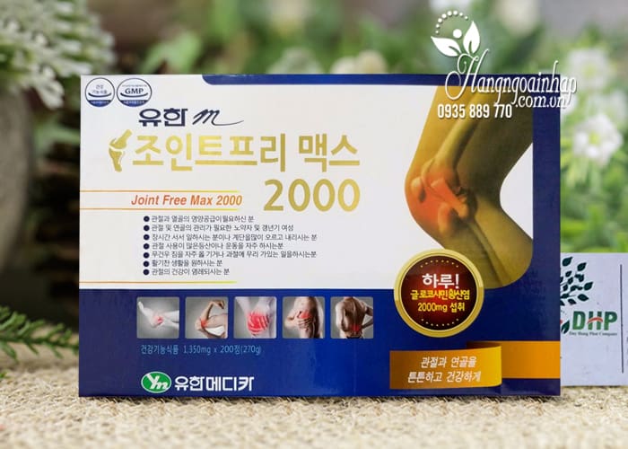 Viên bổ xương khớp Kwang Dong Joint Free Max 2000 Hàn Quốc 1