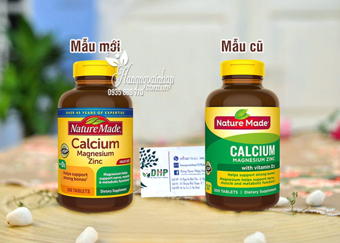 Viên Calcium With Vitamin D Nature Made 300 Viên Của Mỹ 1