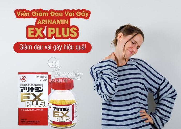 Viên giảm đau vai gáy Arinamin EX Plus của Nhật Bản 1