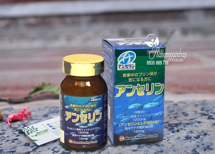 Viên hỗ trợ trị gout Anserine Minami Healthy Foods 240v Nhật 5