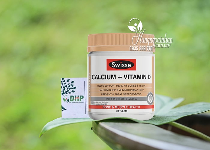 Viên phòng chống loãng xương Swisse Calcium + Vitamin D3 Úc 4