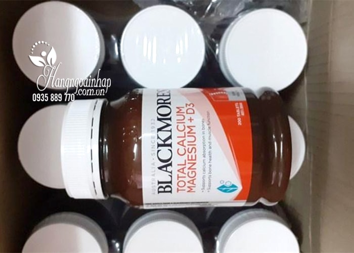 Viên uống Blackmores Total Calcium & Magnesium + D3 Úc 8