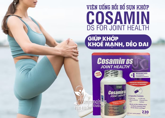Viên uống bồi bổ sụn khớp Cosamin DS For Joint Health Mỹ 12