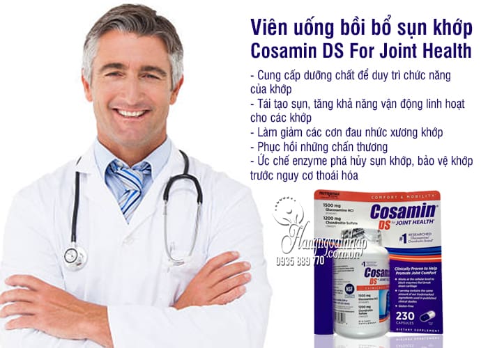 Viên uống bồi bổ sụn khớp Cosamin DS For Joint Health Mỹ 4