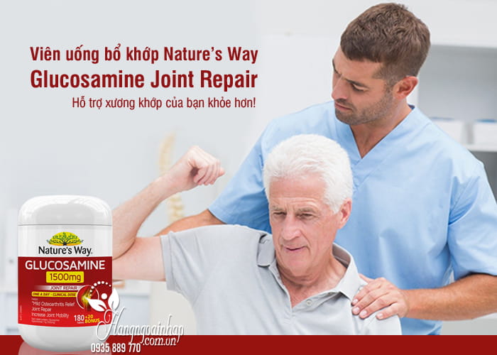 Viên uống bổ khớp Nature’s Way Glucosamine 1500mg Joint Repair 8