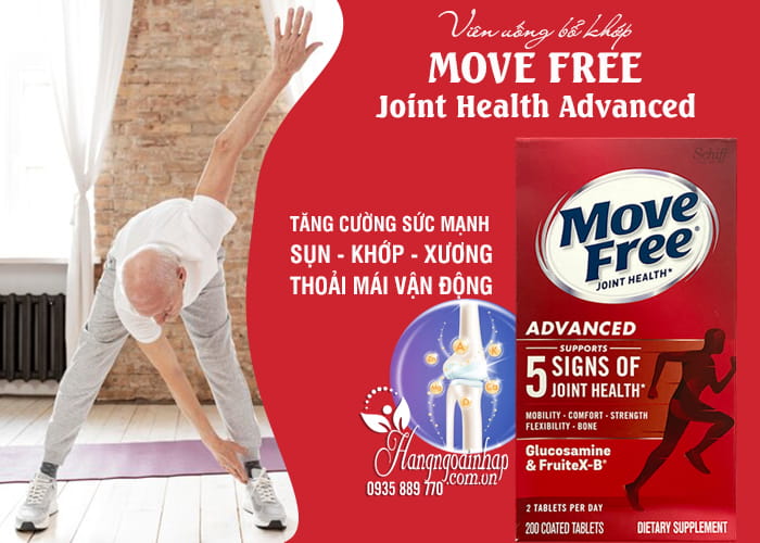 Viên uống bổ khớp Schiff Move Free Joint Health Advanced 200 viên 23