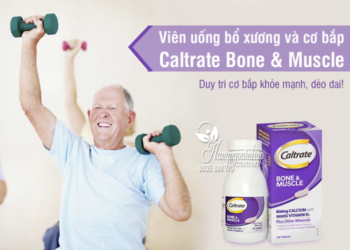 Viên uống bổ xương và cơ bắp Caltrate Bone & Muscle 100 viên 1